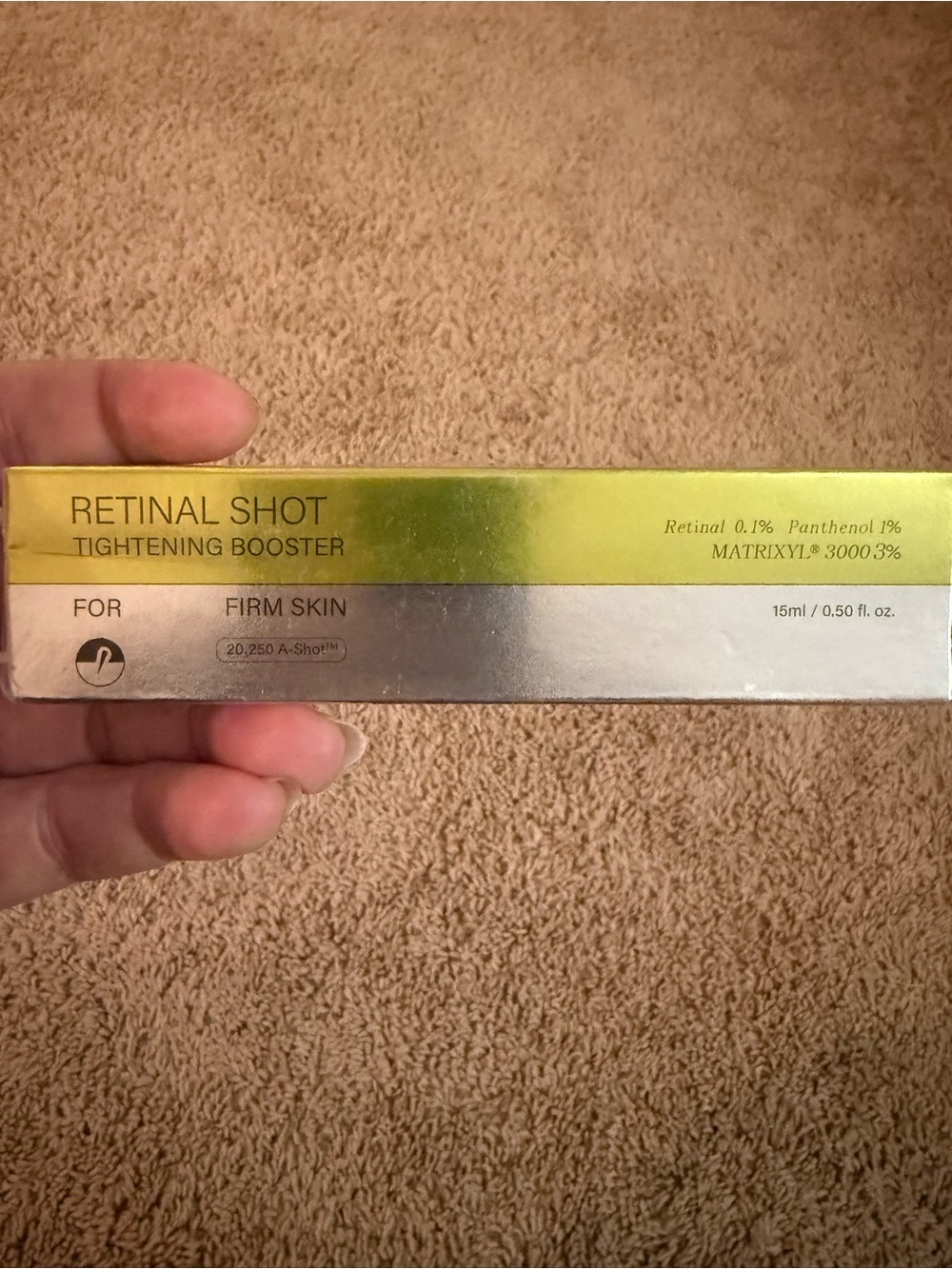 Retinal Shot Tightening Booster Serum - Gold & Silver